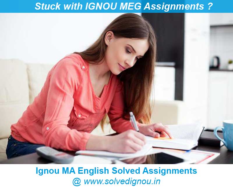 ignou ma english solved assignments